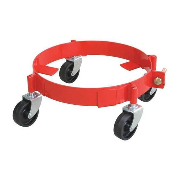 Westward Drum Dolly, 5 gal, 11.5 in L, Red TTBDL105G