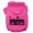 Bright Pink, variant on Pet, Dog Cat Hoodie Screen Printed, "Las Vegas Skyline"
