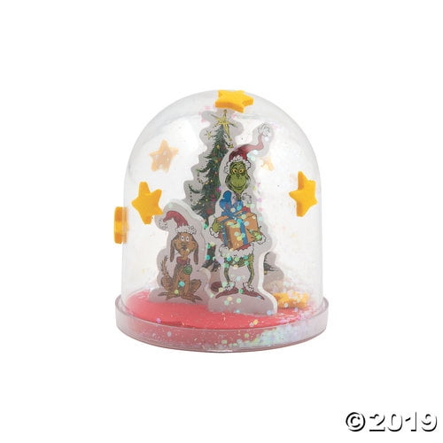 Download Dr Seuss The Grinch Christmas Snow Globe Craft Kit Walmart Com Walmart Com PSD Mockup Templates