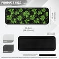 thumbnail image 7 of Yuyamidu Green Leaf RV Step Covers Decorative Cover Washable RV Step Carpet for RV Trailer Step St. Patrick's Day RV Step Rug 4 Pack RV Step Protectors, 7 of 7