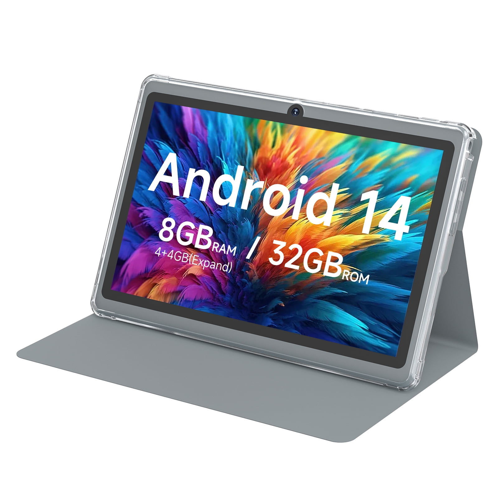 10inch Android 13 Tablet, 6GB RAM 64GB ROM 128GB Expand, Quad-core