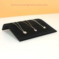 thumbnail image 2 of Youkk Portable Pont de Table en Forme de Bijoux Support Collier Support Pendentif Support Support Velours Organisateur Accessoire, 2 of 6