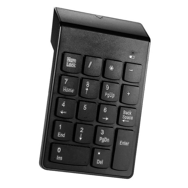 2.4G USB Numeric Keypad18 Keys Wireless Mini Digital Keyboard Replacement for iMac/MacBook/MacBook Air/Pro Laptop PC