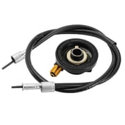 LIZEALUCKY 12mm Speedometer Drive Gear with Cable Scooter Speedometer Drive Gear Tachometer Roller for GY6 50cc 150cc Scooter Parts