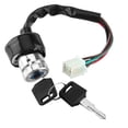 thumbnail image 3 of Universal coche motocicleta 6 cables en enchufe de 9 pines interruptor de encendido 3 posiciones 2 llaves Jadeshay A, 3 of 8