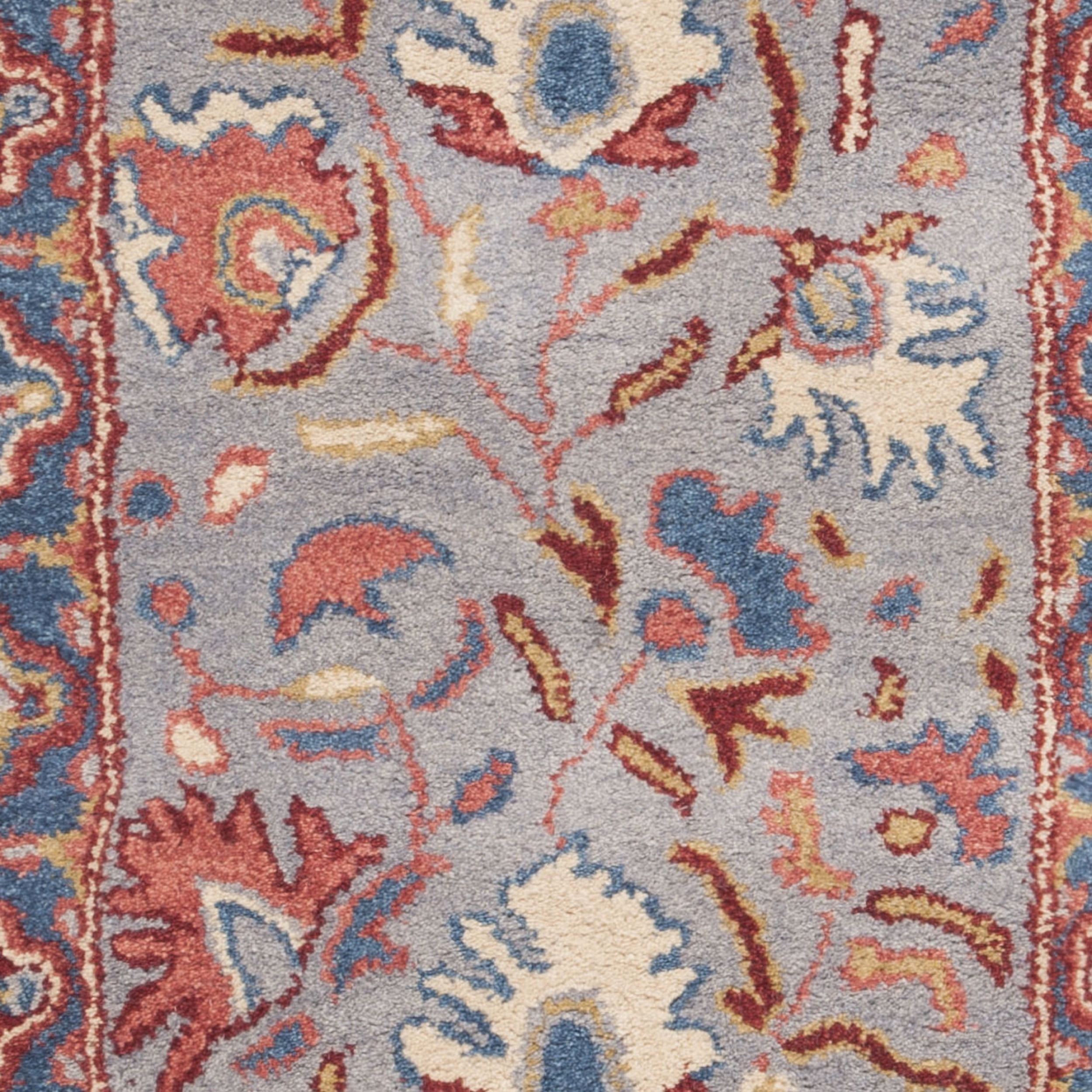 SAFAVIEH Antiquity Harland Oriental Runner Rug, Blue/Red, 2'3" x 8'