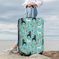 thumbnail image 7 of Rateoe Cute Dog Printed Luggage Cover, Suitcase Protector Fits 18-32 Inch Luggage-Medium, 7 of 7