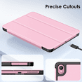 thumbnail image 6 of Fintie Slim Case for Onn. 8.1" Core Tablet (2026 Model) - Lightweight Hard Back Shell Tablet Cover for 8.1-inch onn. Tablet, Pink, 6 of 8