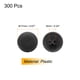 thumbnail image 2 of Uxcell 300Pcs Cubiertas de tornillo de plástico para cabezas de tornillos Phillips, cubiertas de tornillo de 17mm, negras, 2 of 5