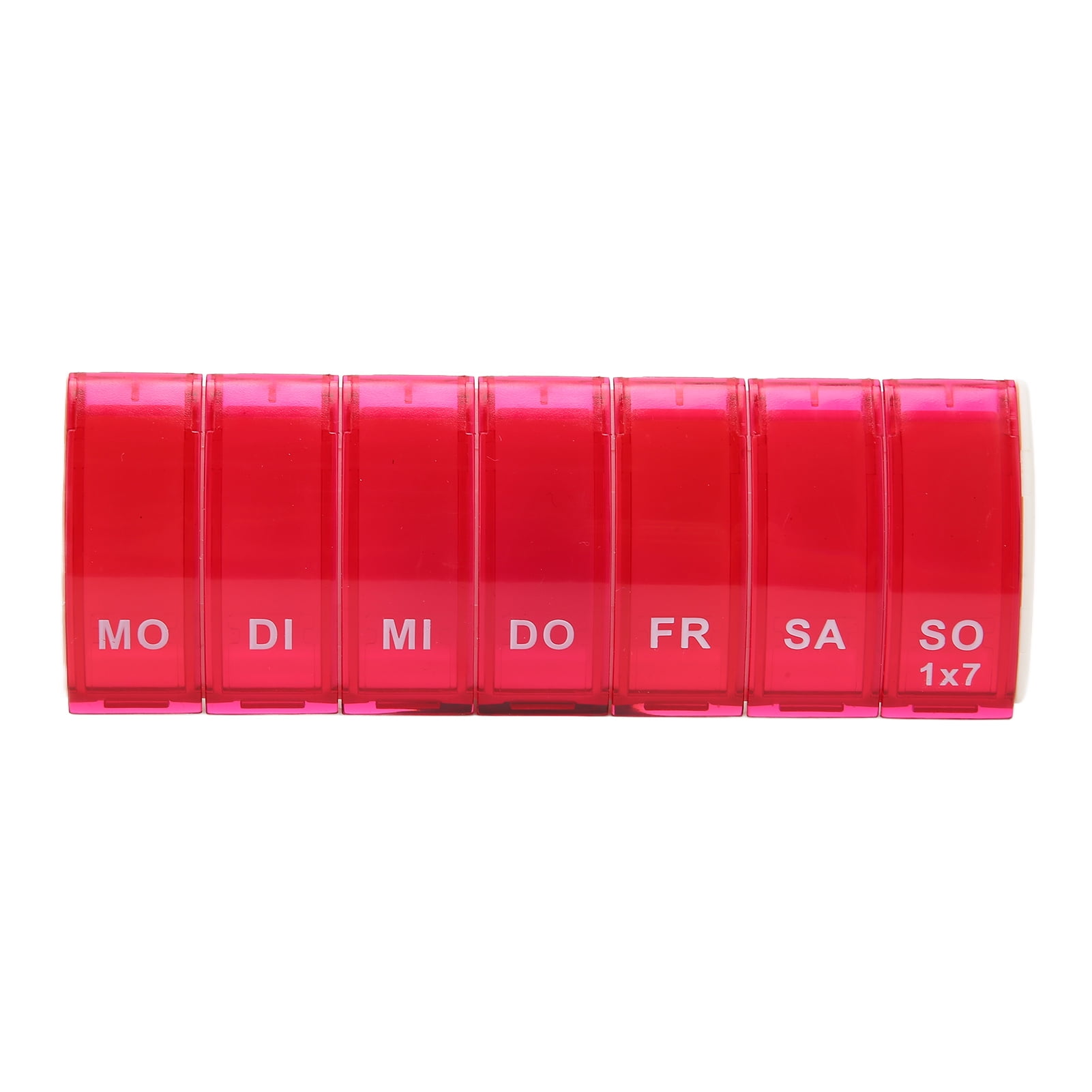 Day Pills Case,Weekly Pills Organizer Elderly Portable Pills Case Travel Pills Organizer Sturdy Construction