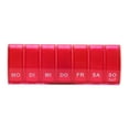 thumbnail image 2 of Organizador De Pastillas De 7 Días, Pastillero Portátil Con Compartimento Separado, Sellado De Hebilla Para Viajes A Casa Para Aceite De Hígado De Bacalao Para Ancianos, 2 of 7