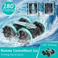 thumbnail image 3 of Toy Remote Control Car RC Boat Amphibious Stunt Car for 4WD RC Cars for Water Land Pool Beach, 3 of 7
