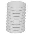 thumbnail image 3 of HINTRMENT 10pcs Cake Display Boards Waterproof Cake Boards Silver for Event Planners, 3 of 5