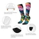 thumbnail image 3 of Balery Colorful Mushroom Calcetines novedosos Calcetines deportivos Calcetines hasta la rodilla Calcetines de algodón Calcetines originales y geniales, 3 of 6
