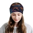 thumbnail image 5 of Bingfone Men Women Slouch Beanie Dreamy Jester Under Stars Print Cap Hip-Hop Hat Headwear Hats Turban Unisex, 5 of 8