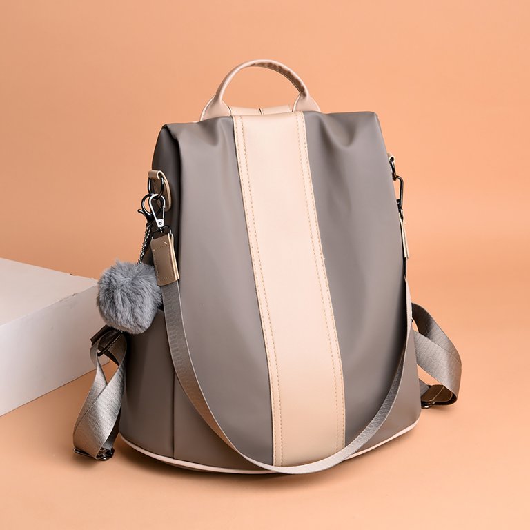 Anti-theft Backpack, Large-capacity Soft Leather Bag, Secure  display picture 1