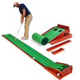 thumbnail image 1 of Alfombrilla de golf Perfect Practice de 2 hoyos, 2,9 m con devolución de pelota, 1 of 9