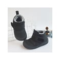 thumbnail image 4 of Woobling Bottines Légères pour Petits Enfants Intérieur Extérieur Décontractées Mi-Hautes Courtes Bottes de Neige Noires 6.5C, 4 of 6