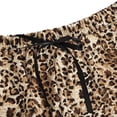 thumbnail image 4 of Qertyioot Mode Filles Mignon Ensemble de Pyjama en Dentelle à Imprimé Léopard, 4 of 5