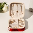 thumbnail image 6 of Ladybird Travel Portable Square Jewelry Stand - Earring Organizer, Earring Holder, and Jewelry Box - Suitable for Girls and Women, 6 of 6