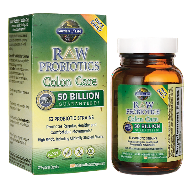 Garden of Life Garden of Life Raw Probiotics Colon Care, 30 ea