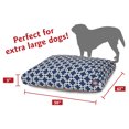 thumbnail image 3 of Majestic Pet | Links Rectangle Pet Bed For Dogs, Removable Cover, Navy Blue, Extra Large, 3 of 6