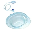 thumbnail image 4 of Lavabo de baño de asiento para inodoro Fernando Bidé antidesbordamiento Azul, 4 of 7