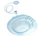 thumbnail image 4 of Asiento de inodoro Baño de asiento Antidesbordamiento Inodoro Bañera Portátil Área de asiento amplia Más amplia Azul, 4 of 7