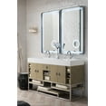 thumbnail image 3 of James Martin Vanities 867-V59d-Gw Tahoe 59" Double Vanity Set - Champagne Tiger, 3 of 4