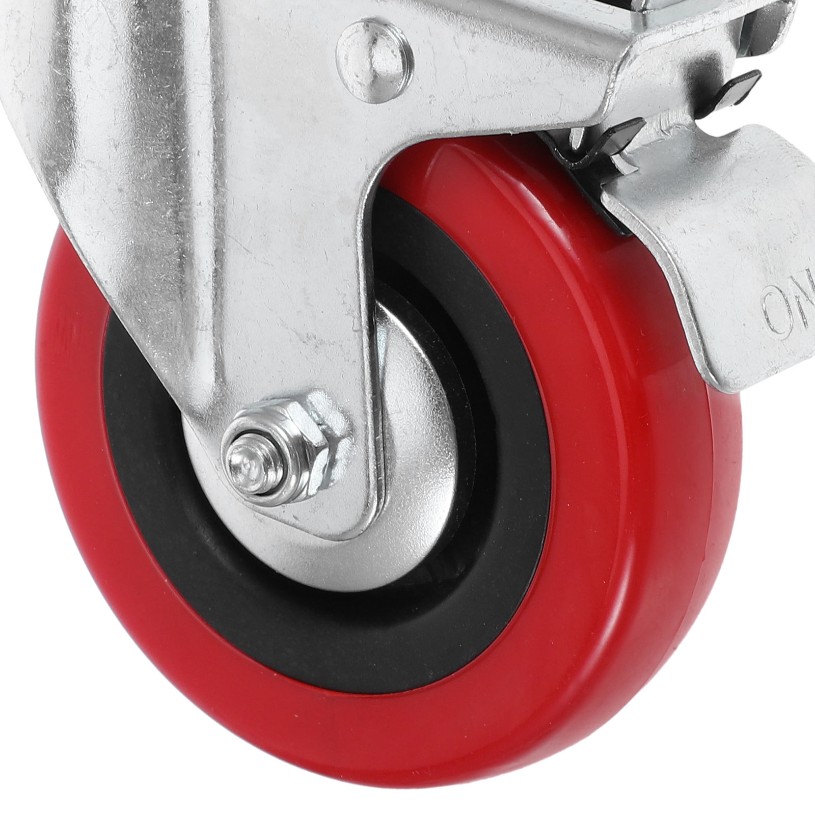 HONMEET 4Pcs Heavy Duty Wire Rack Wheels Stainless Steel Swivel Casters for Smooth Movement