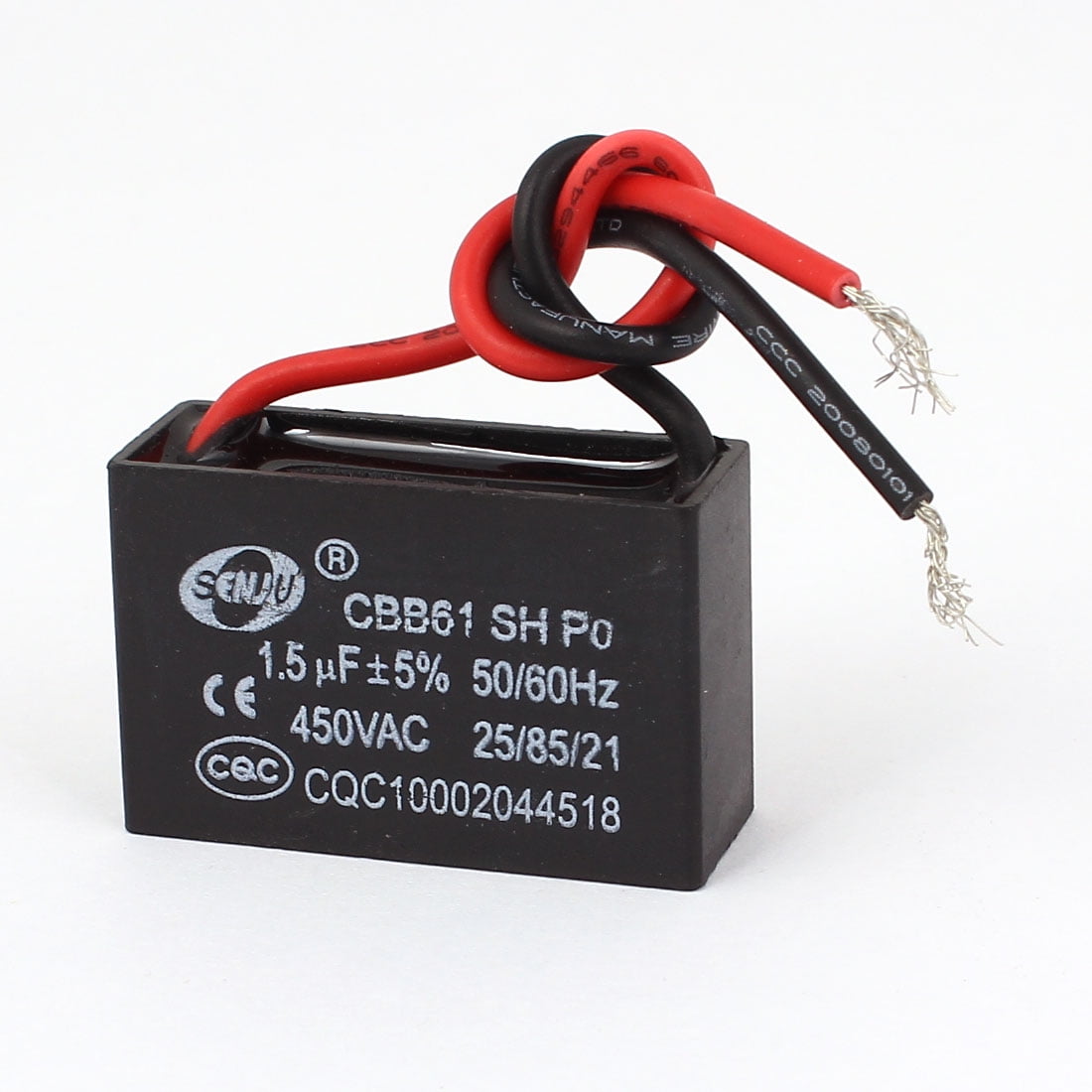 Ac 1 5uf 5 2 Wire Air Condition Ceiling Fan Motor Run Capacitor Ac 1 5uf 5 2 Wire Air Condition Ceiling Fan Motor Run Capacitor Cbb61 Com