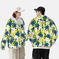 thumbnail image 6 of Balery Lilies Flowers Men's Women's UPF 50+ Sun Protection Lightweight Hoodie Performance Long Sleeve Shirt for Fishing Running-3X-Large, 6 of 9
