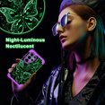 thumbnail image 7 of Avocase for Samsung Galaxy S26 Ultra Case,Glow in The Dark,Shockproof Protection Hard PC Soft Flexible TPU Bumper Drop Protective Protective Phone Case for Galaxy S26 Ultra,Purple Blue Butterfly, 7 of 7