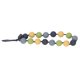 thumbnail image 1 of Collar de dentición, collar de dentición masticable con cuentas de silicona suave, collar de dentición de bebé de juguete, uso conveniente, 1 of 9