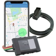 Brickhouse Security Wired Super Bundle Livewire GPS Tracker with Portable Transferable OBD Connector Cable.