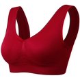 thumbnail image 1 of Women's Seamless Comfortable Sports Bra with Removable Pads, 1 of 5