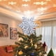 thumbnail image 5 of Tree Top Snowflake LED Projection Lamp Christmas Tree Projection Light, 5 of 7