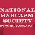 thumbnail image 3 of CafePress - National Sarcasm Men's Value T Shirt - Men's Classic Graphic Cotton T-Shirt, 3 of 4