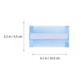 thumbnail image 4 of OUNONA 8pcs Plastic Super Fine Tooth Comb Cat Combs for Indoor Cats Pet Grooming Tool Purple, 4 of 4