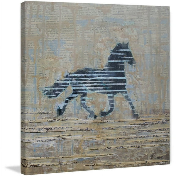 "Lost in Time" Painting Print on Wrapped Canvas