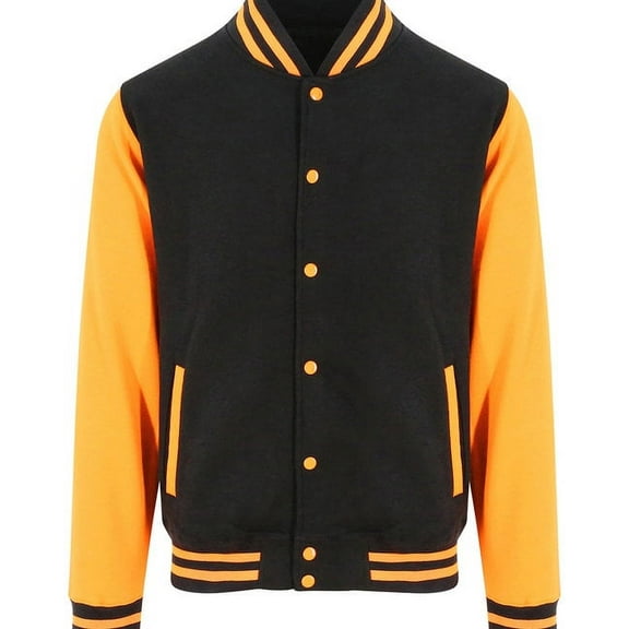 Just Hoods By AWDis JHA043 Men's 80/20 Heavyweight Letterman Jacket