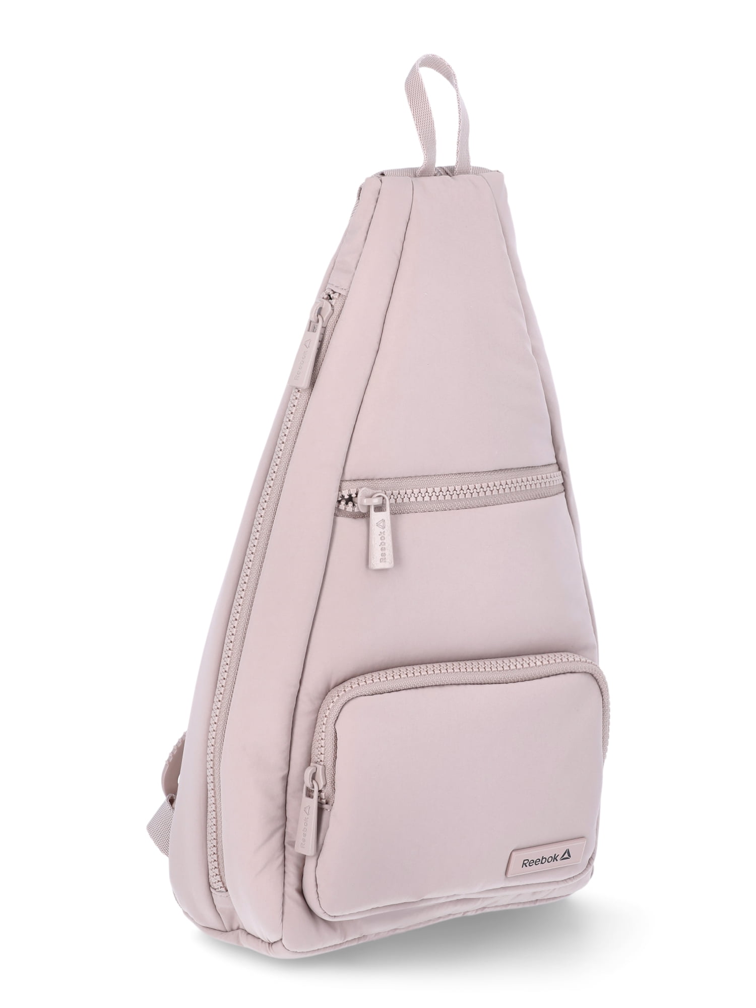 Reebok Women's Maeve Convertible Crossbody Sling Bag, Mocha