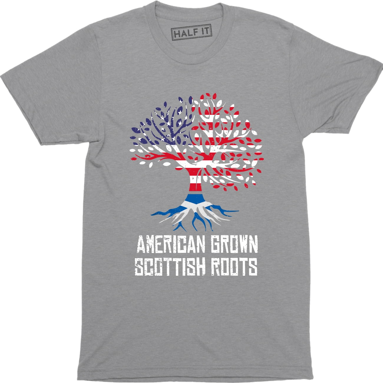 Scotland American Grown Scottish Roots Scottish Roots Heritage TShirt