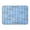 Watercolor Organized Paper Clips Blue, variant on Watercolor Organized Paper Clips Blue Machine Washable Memory Foam Mat