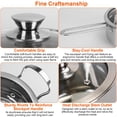 thumbnail image 3 of Premium Stainless Steel Cookware Set: 4-Pc Induction Pots & Pans, 2.7/3.7qt Stockpots, 2qt Saucepan, 9.17" Frying Pan, Dishwasher Safe, Oven Safe, 3 of 12