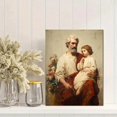 thumbnail image 2 of Qisvanset Saint Joseph and Christ Child Canvas Wall Art 15.75x11.81 INCHES, 2 of 8