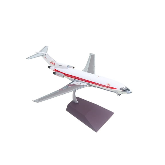 Boeing 727-100 Commercial Aircraft "Trans World Airlines (TWA)" (N851TW) White with Red 1/200 Diecast Model by GeminiJets