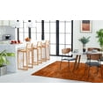 thumbnail image 3 of SAFAVIEH Bohemian Paulo Solid Area Rug, Rust, 5' x 8', 3 of 9