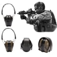 thumbnail image 1 of Cagogo à Moins de 5 $ 2 Pcs Cache-Oreilles Électroniques, Cache-Oreilles Électroniques Professionnels à Réduction de Bruit, Protection Auditive 25 dB NRR, Protection des Oreilles pour Tir et Chasse, Cache-Oreilles de Sécurité pour Usage Industriel, 1 of 9