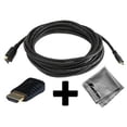thumbnail image 1 of Sony Alpha A6000 Compatible 15ft HDMI?to HDMI?Mini Connector Cable Cord PLU..., 1 of 1